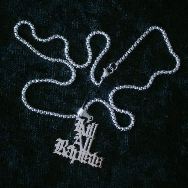 Kill All Rapists Old English Chain