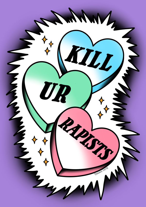 Kill Ur Rapists A4 Print
